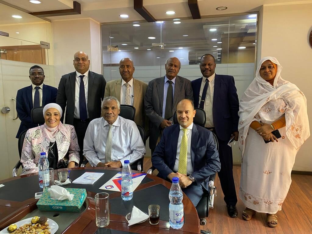 وفد المعهد المصرفي المصري يقوم بزيارة إلى السودان في إطار إستراتيجيته لتطوير رأس المال البشري في القطاع المصرفي الإفريقي